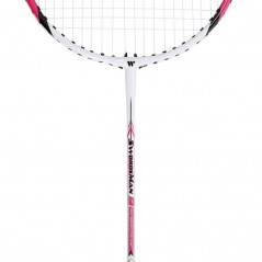 Badmintonová raketa Steeltec 9 WISH, červená