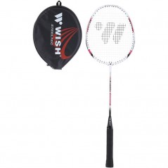 Badmintonová raketa Steeltec 9 WISH, červená