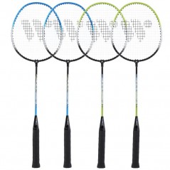 Sada raket na badminton Steeltec 416K WISH, zeleno-modrá