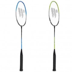 Sada raket na badminton Steeltec 416K WISH, zeleno-modrá