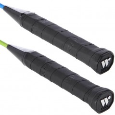 Sada raket na badminton Steeltec 416K WISH, zeleno-modrá