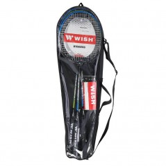 Sada raket na badminton Steeltec 416K WISH, zeleno-modrá