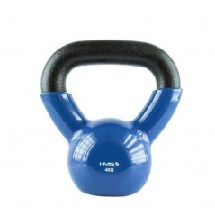 Kettlebell pokrytý vinylem KN HMS, 4 kg