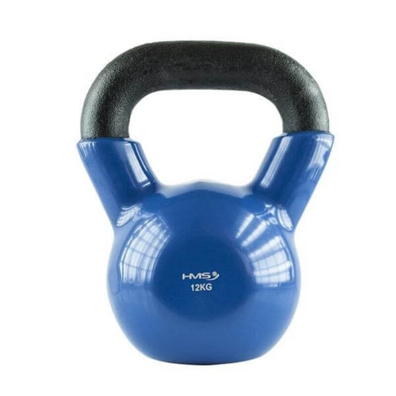Kettlebell pokrytý vinylem KN HMS, 12 kg Kettlebell pokrytý vinylem KN HMS, 12 kg