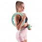 Masážní hula hoop se závažím a počítadlem HHW06 HMS, zelený Masážní hula hoop se závažím a počítadlem HHW06 HMS, zelený