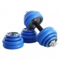 Sada litinových činek v kufru SGG30 HMS 2 x 15 kg Sada litinových činek v kufru SGG30 HMS 2 x 15 kg