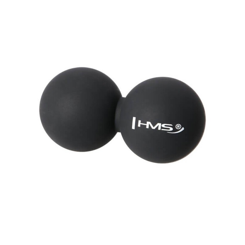 Dvojitý masážní míč BLC02 Lacrosse Ball HMS, černý Dvojitý masážní míč BLC02 Lacrosse Ball HMS, černý