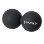 Dvojitý masážní míč BLC02 Lacrosse Ball HMS, černý