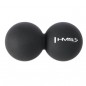 Dvojitý masážní míč BLC02 Lacrosse Ball HMS, černý