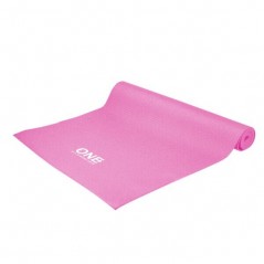 Podložka pro jógu YM01 ONE Fitness, růžová