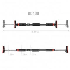 Hrazda do dveří s vodováhou DD400 HMS