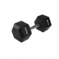 Hexagonální jednoruční činka HMS, 27,5 kg Hexagonální jednoruční činka HMS, 27,5 kg