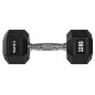 Hexagonální jednoruční činka HMS, 12 kg Hexagonální jednoruční činka HMS, 12 kg