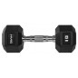 Hexagonální jednoruční činka HMS, 8 kg Hexagonální jednoruční činka HMS, 8 kg