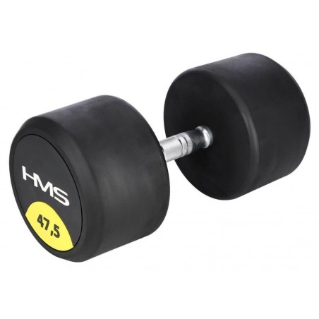 Pogumovaná jednoruční činka HG Pro HMS, 47,5 kg