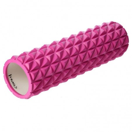 Fitness válec FS205 HMS, 45 cm, růžový