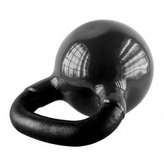 Kettlebell pokrytý vinylem KNV16 HMS 16 kg, černý