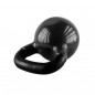 Kettlebell pokrytý vinylem KNV08 HMS 8 kg, černý