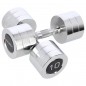 Chromované činky CHD10 HMS 2 x 10 kg Chromované činky CHD10 HMS 2 x 10 kg