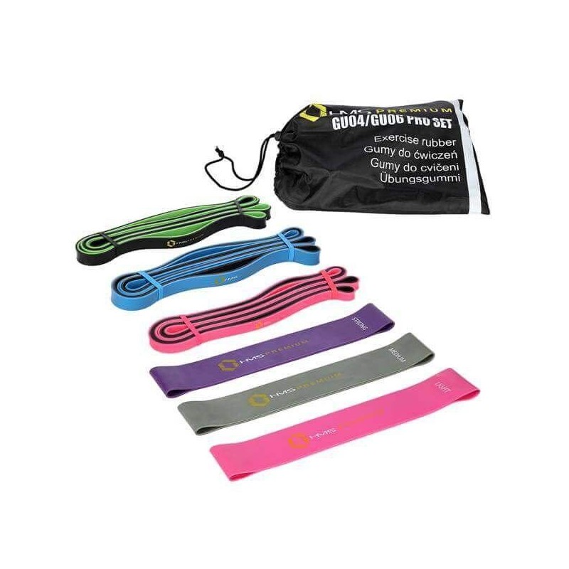 Set fitness gum GU04 GU06 PRO HMS Premium Set fitness gum GU04 GU06 PRO HMS Premium