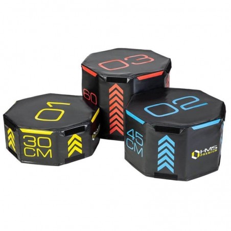 Sada šestihranných Plyo boxů PYOBS01 HMS Premium
