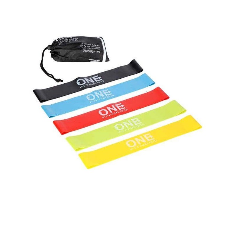 Sada odporových gum PBF SET05 ONE Fitness Sada odporových gum PBF SET05 ONE Fitness