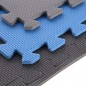 Ochranná podložka puzzle MP10 ONE Fitness, modro-šedá