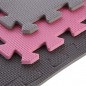 Ochranná podložka puzzle MP10 ONE Fitness, růžovo-šedá