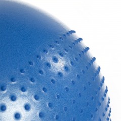 Masážní gymnastický míč YB03 HMS, 55 cm, modrý