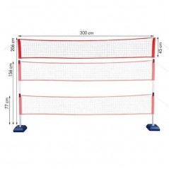 Sada na tenis, badminton a volejbal NT0300 NILS