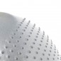 Masážní gymnastický míč YB03 HMS, 65 cm, světle šedý