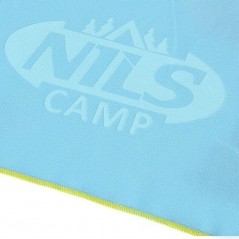 Ručník z mikrovlákna NCR11 NILS Camp, modro-zelený