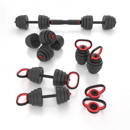 Sada činek SGX130 Pro 6v1 HMS, 30 kg