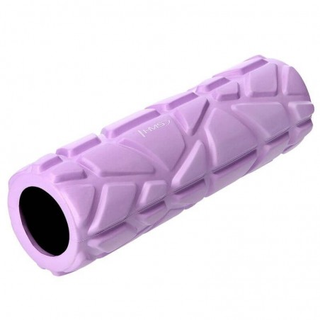 Fitness válec FS119 HMS 30 cm, fialový