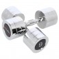 Chromované činky CHD09 HMS 2 x 9 kg Chromované činky CHD09 HMS 2 x 9 kg