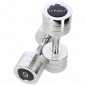 Chromované činky CHD09 HMS 2 x 9 kg Chromované činky CHD09 HMS 2 x 9 kg