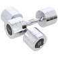 Chromované činky CHD08 HMS 2 x 8 kg Chromované činky CHD08 HMS 2 x 8 kg