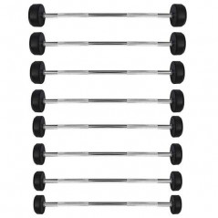 Rovná obouruční činka GSG-15 HMS, 15 kg