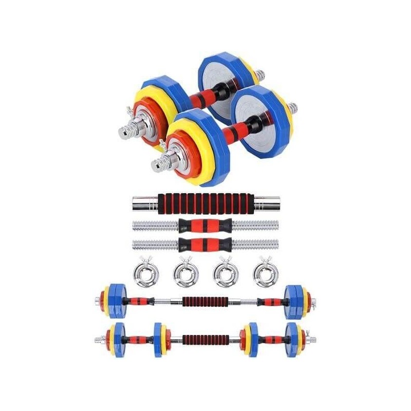 Činkový set v kufru SKC20 HMS 2 x 10 kg Činkový set v kufru SKC20 HMS 2 x 10 kg