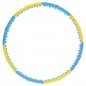 Hula hoop obruč HHP022 HMS, žluto-modrá, 110 cm Hula hoop obruč HHP022 HMS, žluto-modrá, 110 cm