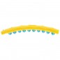 Hula hoop obruč HHP022 HMS, žluto-modrá, 110 cm Hula hoop obruč HHP022 HMS, žluto-modrá, 110 cm