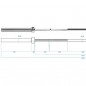 Olympijská osa GO1100 HMS Premium 220 cm x 50 mm Olympijská osa GO1100 HMS Premium 220 cm x 50 mm