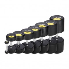 Pogumovaná jednoruční činka HG Pro HMS, 40 kg