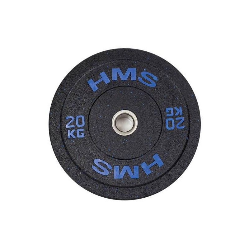 Olympijský bumper kotouč HTBR HMS, 20 kg Olympijský bumper kotouč HTBR HMS, 20 kg