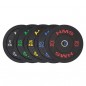 Olympijský bumper kotouč HTBR HMS, 20 kg Olympijský bumper kotouč HTBR HMS, 20 kg