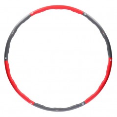 Hula hoop obruč HHP002 HMS, červená, 100 cm