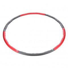 Hula hoop obruč HHP002 HMS, červená, 100 cm