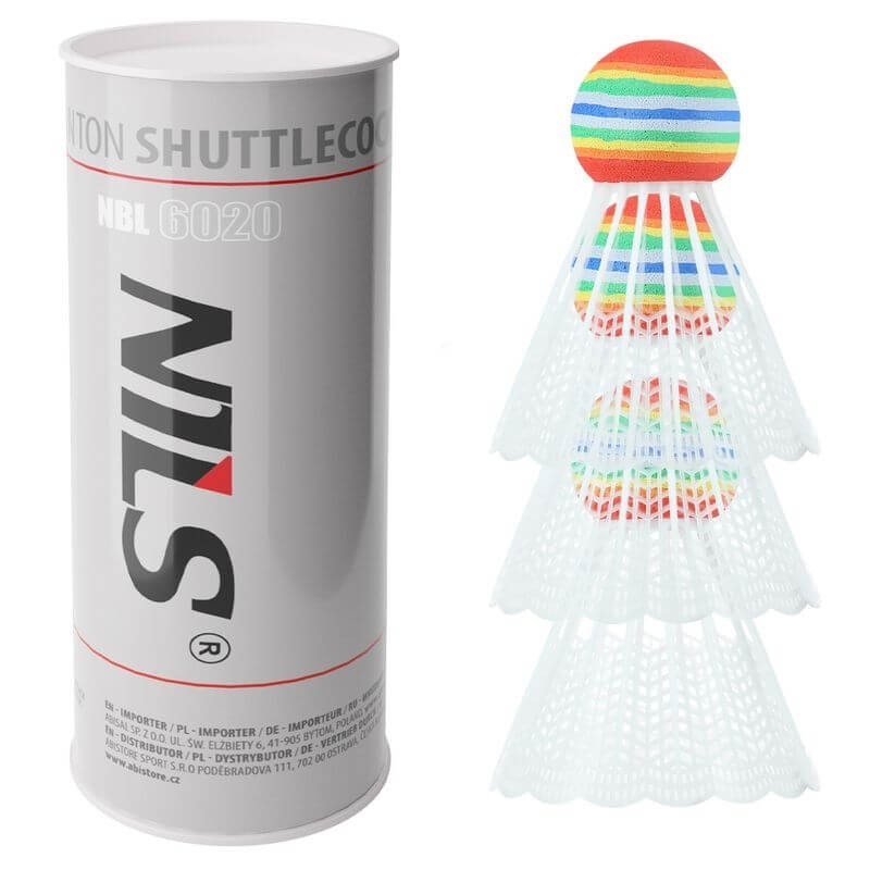 Badmintonové míčky NBL6020 NILS 3 ks Badmintonové míčky NBL6020 NILS 3 ks