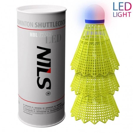 Badmintonové míčky s LED NBL6293 NILS 3 ks