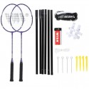 Sada raket na badminton Alumtec 4466 WISH, fialová